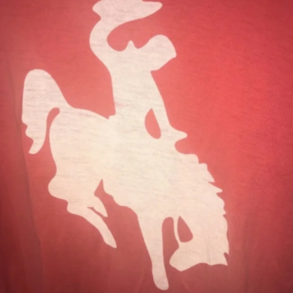 Willliams and Sons Red Long Sleeve Cowboy T-shirt - Picture 3 of 7